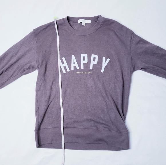 Spiritual Gangster Happy Savasana Pullover Crewneck Sweatshirt - Picture 8 of 12